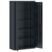 File Cabinet Anthracite 90x40x180 Cm Steel Ttkipp