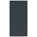 File Cabinet Anthracite 90x40x180 Cm Steel Ttkipp