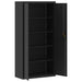 File Cabinet Black 90x40x180 Cm Steel Ttkipa