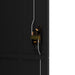 File Cabinet Black 90x40x180 Cm Steel Ttkipa