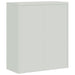 File Cabinet Light Grey 90x40x105 Cm Steel Ttkiti