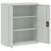 File Cabinet Light Grey 90x40x105 Cm Steel Ttkiti