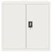 File Cabinet White 90x40x90 Cm Steel Ttkixn
