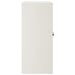 File Cabinet White 90x40x90 Cm Steel Ttkixn