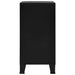 Filing Cabinet with 4 Doors Industrial Black 75x40x80 Cm