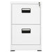 Filing Cabinet White 46x62x72.5 Cm Steel Ttlxib