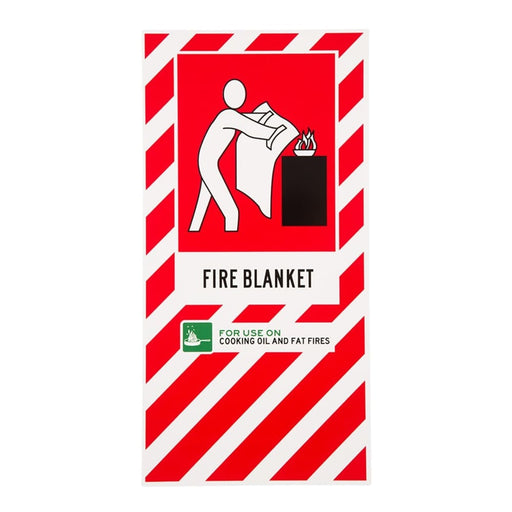 Fire Blanket Blazon Sign