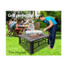 Fire Pit Bbq Grill Smoker Table Outdoor Garden Ice Pits