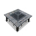 Fire Pit Bbq Grill Smoker Table Outdoor Garden Ice Pits
