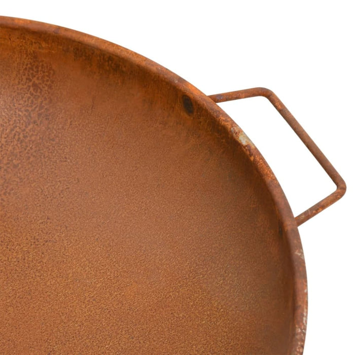 Fire Pit 67.5x58x22.5 Cm Steel Tottai