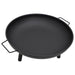 Fire Pit 67.5x58x22.5 Cm Steel Tottan