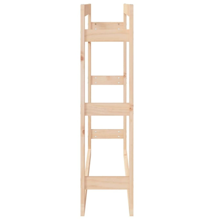 Firewood Rack 100x25x100 Cm Solid Wood Pine Nxxaxx