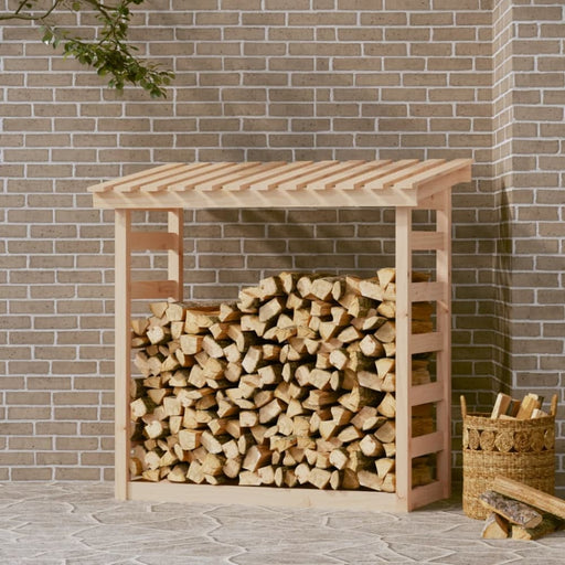 Firewood Rack 108x64.5x110 Cm Solid Wood Pine Nxxati