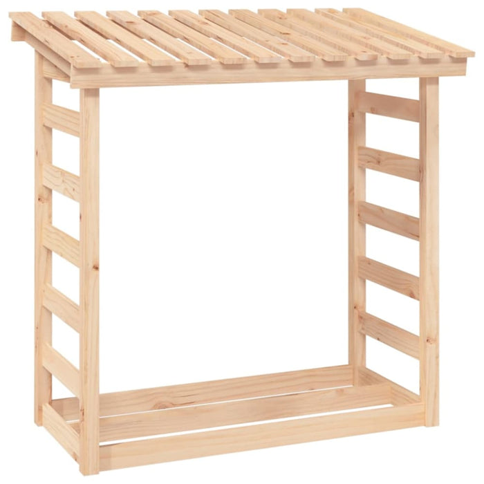 Firewood Rack 108x64.5x110 Cm Solid Wood Pine Nxxati