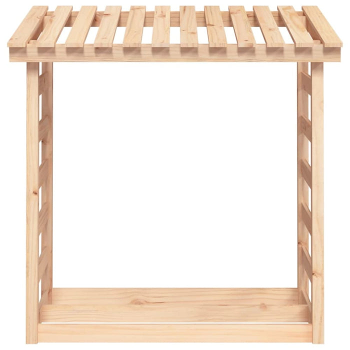 Firewood Rack 108x64.5x110 Cm Solid Wood Pine Nxxati