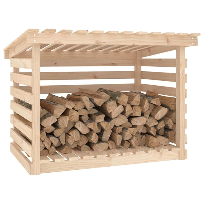 Firewood Rack 108x73x79 Cm Solid Wood Pine Nxxxxi