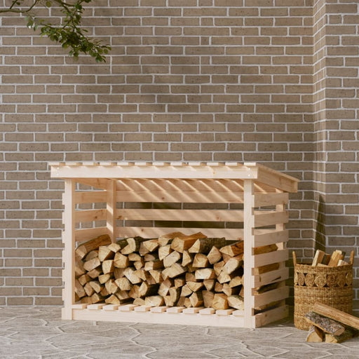 Firewood Rack 108x73x79 Cm Solid Wood Pine Nxxxxi