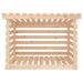 Firewood Rack 108x73x79 Cm Solid Wood Pine Nxxxxi