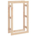 Firewood Rack 60x25x100 Cm Solid Wood Pine Nxxaox