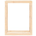 Firewood Rack 80x25x100 Cm Solid Wood Pine Nxxaoi
