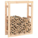 Firewood Rack 80x25x100 Cm Solid Wood Pine Nxxaoi