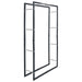 Firewood Rack Black 80x25x150 Cm Steel Xnlxnk