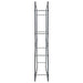 Firewood Rack Black 80x25x150 Cm Steel Xnlxnk