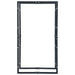 Firewood Rack Black 80x25x150 Cm Steel Xnlxnk
