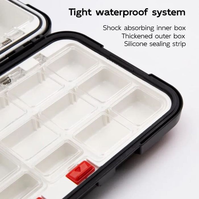 Fishing Tackle Box Waterproof Double Sided Multifunctional