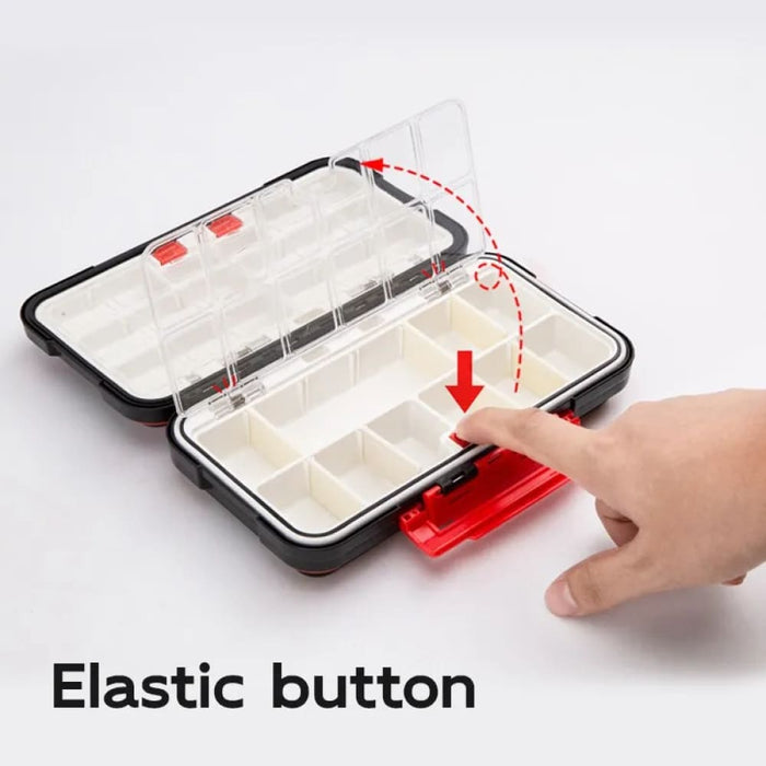 Fishing Tackle Box Waterproof Double Sided Multifunctional