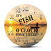 It’s Fish’o Clock Somewhere Fishing Boat Sunset Scenery