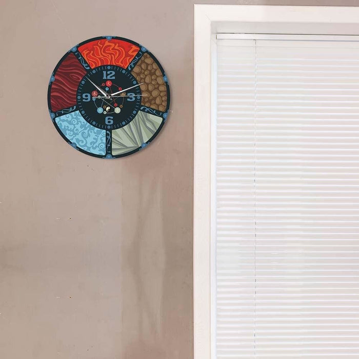 The Five Elements Cycle Chinese Wu Xing Feng Shui Wall