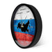 Flag Of Russia Led Wall Clock For Living Room Vintage