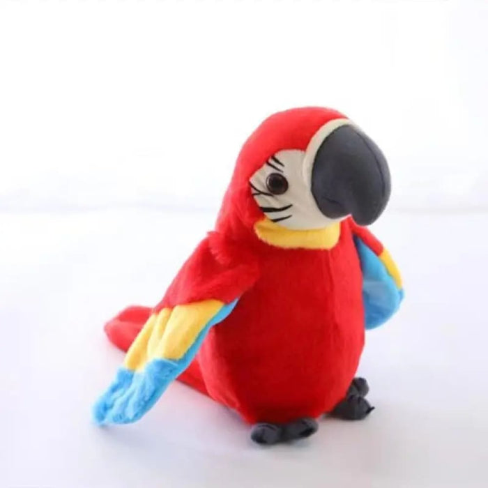Flapping Musical Parrot Toy Record Teach Play