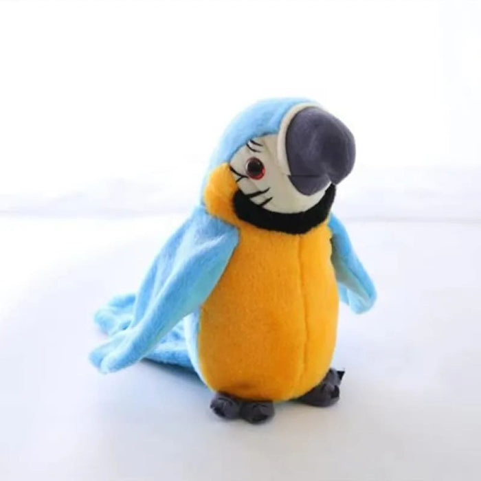 Flapping Musical Parrot Toy Record Teach Play