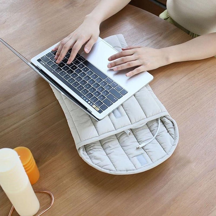 Flat Cotton Embroidery Inner Bag Lightweight Space