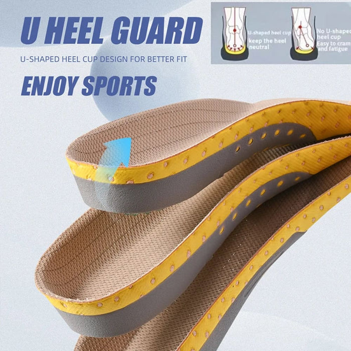 Flat Foot Arch Support Insoles for Orthopedic Shoe Comfort