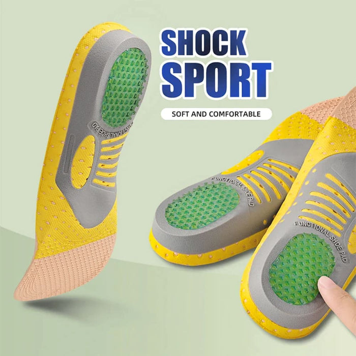 Flat Foot Arch Support Insoles for Orthopedic Shoe Comfort