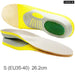 Flat Foot Arch Support Insoles for Orthopedic Shoe Comfort