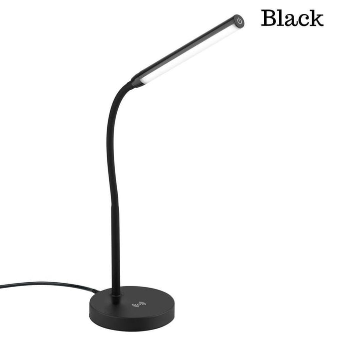 Flexible Gooseneck Led Desk Lamp With Wireless Charger