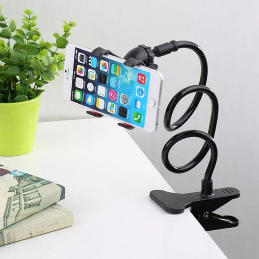 Flexible Gooseneck Smartphone Holder For Bed Desk And Table