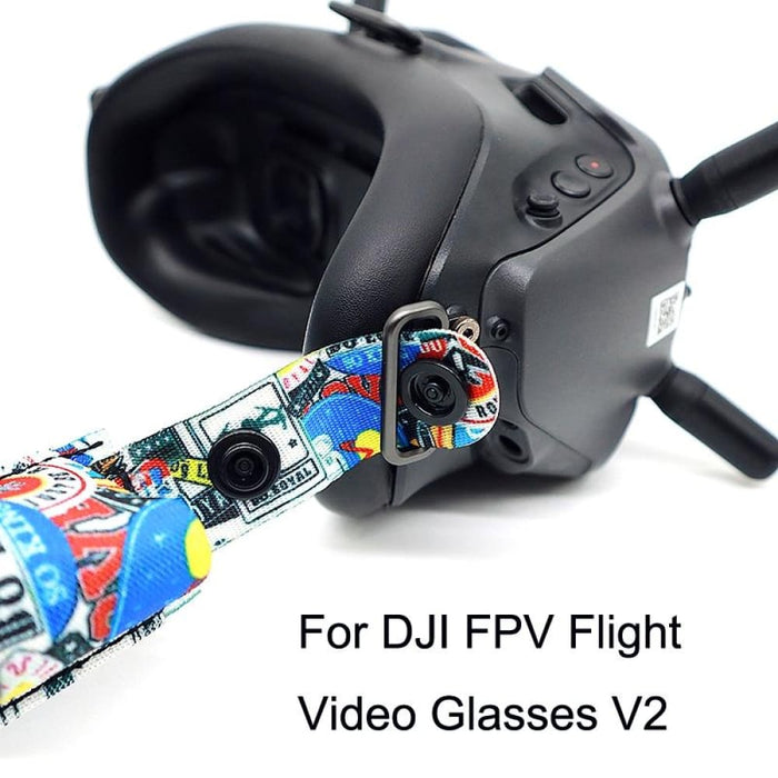 Flight Video Glasses Headband Fixed Strap For Dji Fpv