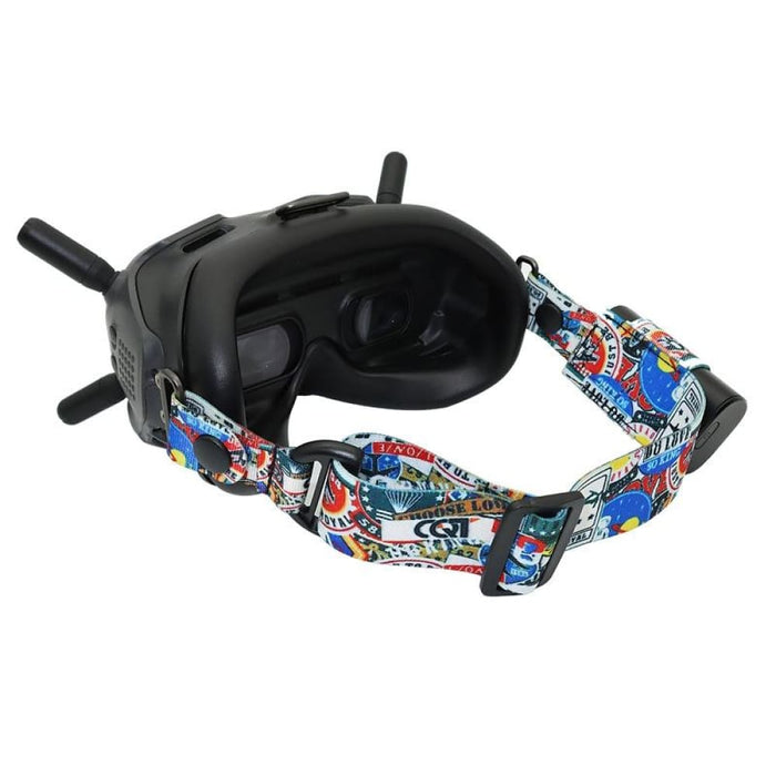 Flight Video Glasses Headband Fixed Strap For Dji Fpv