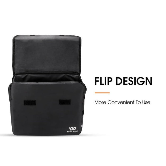 Flip Design 36l Large Capacity Double Pannier Bag