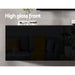 Floating Entertainment Unit Tv Cabinet High Glossy Black 3