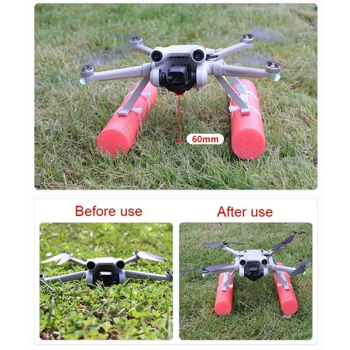 Floating Heightened Drone Landing Gear Buoyancy Rod For Dji