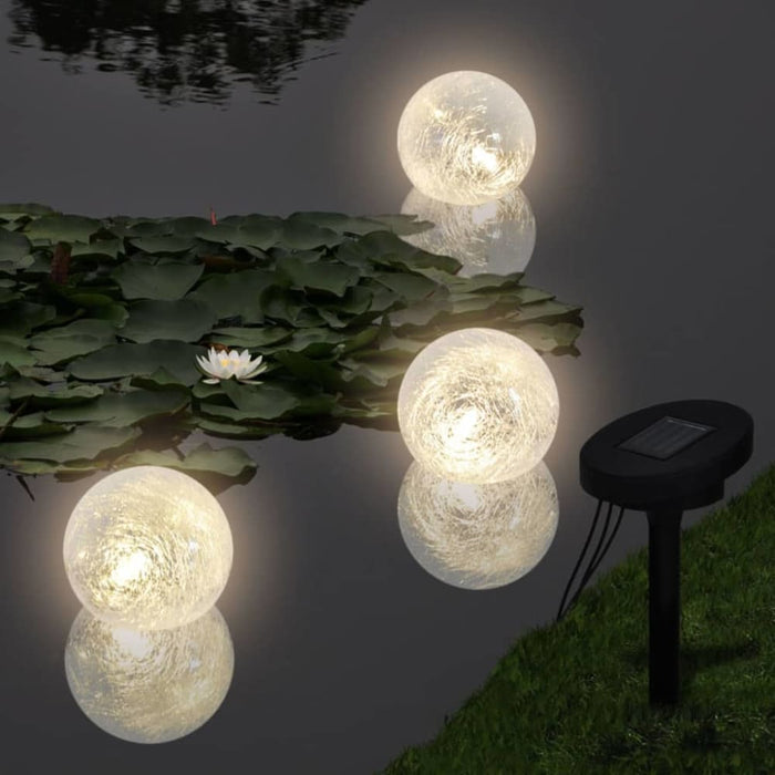 Floating Lamps 6 Pcs Led for Pond and Pool Xiioxb
