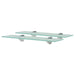Floating Shelves 2 Pcs Glass 40x10 Cm 8 Mm Tbpoakp