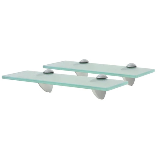Floating Shelves 2 Pcs Glass 8 Mm Tbpoaka