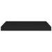 Floating Wall Shelf Black Mdf Txtntx